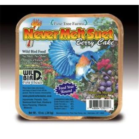 Pine Tree Farms Pine Tree Farms Never Melt Suet Berry 13 Ounce - 3011 389504